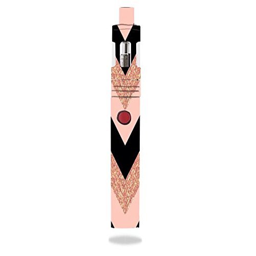 Decal Sticker Skin WRAP Pink Black Chevron (not Real Glitter) for Kanger Subvod Kit