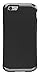 Element Case Carrying Case for iPhone 6 Plus/6s Plus - Sleek, Durable, Protective Cover with Precision Aluminum Crowns and Soft-Touch Polycarbonate Body for Enhanced Durability and Style - Black