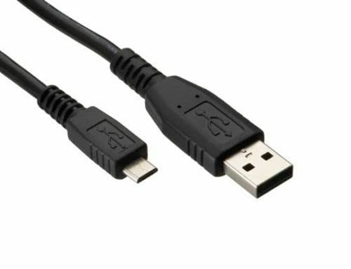iSeventy9 Micro USB Cable Lead Charger Compatible With Zagg Folio Keyboard, 2 In 1 Sync & Charge Data Cable – Black (0.5M)