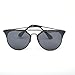 GAMT New Fashion Cateye Polarized Sunglasses For Women Classic Style (metal black frame black lens)