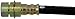 Dorman H381164 Rear Center Brake Hydraulic Hose Compatible with Select Ford Models