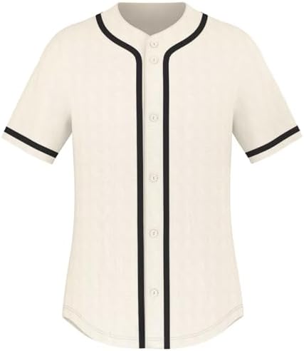 Amazon.com: babyhealthy Mens Baseball Jersey Blank Baseball Shirts