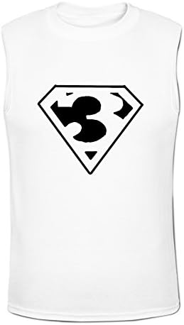 Charplunk Men's Fashion 3 Doors Down Sleevery T-Shirt XXL White