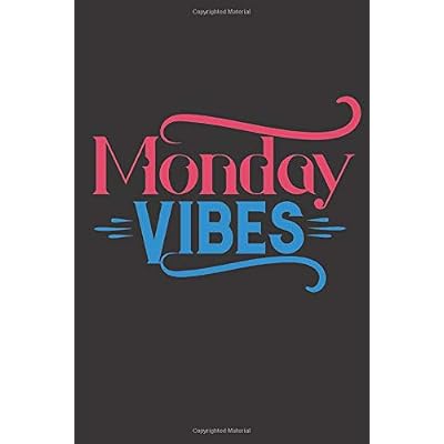 979-8600072145 Goodreads Monday Vibes: Lined Journal ...