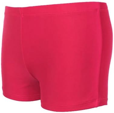 KLXEB Flexible Ladies Flat Swim Trunks Anti-Swimming Trunks Large Size Corners Spa Trunks, Xxxl, Deep Red Roses