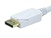 Monoprice 106006 3ft Gold Plated 32AWG Mini DisplayPort to DisplayPort Cable - White