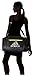 adidas Women's Defender III small duffel Bag, Black/Black Jersey/Semi Solar Yellow, One Size