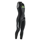 Xterra Wetsuits - Women's Volt Triathlon Wetsuit - Sleeveless Neoprene Wet Suit (3mm Thickness) (Medium/Small) | Designed for Open Water Swimming - Ironman & USAT Approved