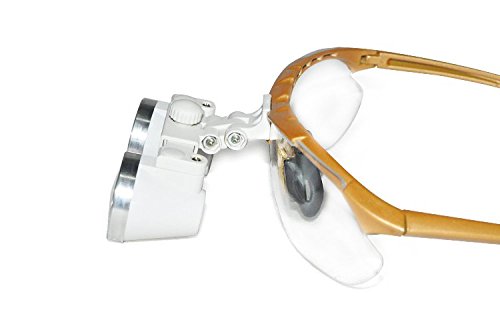 Denshine Yellow Brand New Dentiste chirurgie dentaire Binocular m¨¦dicale Loupes 2.5X 320mm Optical Glass Loupe