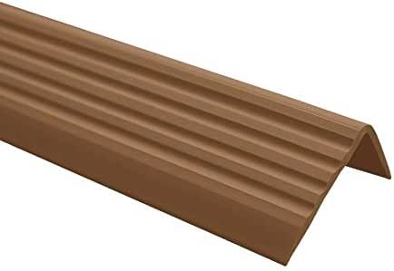 Perfil de borde antideslizante para escaleras, autoadhesivo, perfil en