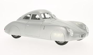 Porsche Typ 64 Berlin Rome Wagen Silver 1939 Model Car Ready