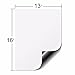 ZHIDIAN Magnetic Dry Erase Whiteboard Sheet Reminder for Fridge 16 x 12 inches, Dry-Wipe Board Planner for Kitchen Refrigerator - Includes 2 Markers …
