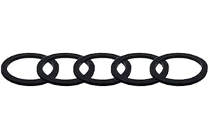 FIREHOSEDIRECT 2 1/2" NH/NST/NPSH Fire Hose Couplings & Adapters Gasket (5-Pack) - Made in the USA