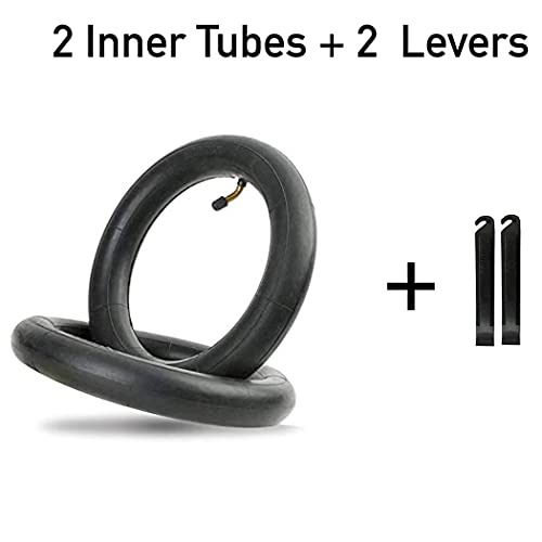CALPALMY (2 Pack) 10"x2" Kids Bike Replacement Inner Tubes 10" x 1.75/1