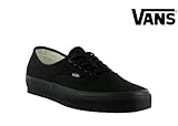 Vans Authentic Black/Black VN000EE3BKA Mens 7, Womens 8.5