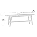 Sauder Harvey Park Cocktail/Coffee Table, Fine Walnut finish