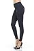 JNTOP Premium Cotton Full Length Knit Leggings with Elasticized Waist