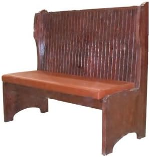 Oak Street Laredo Booth 48"L x 42"H single Unfinshed - LDO-48SGLWSWB