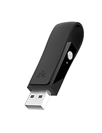 Avantree Leaf Adaptador de transmisor de audio Bluetooth de largo alcance USB para PC Portátil Mac PS4 Nintendo Switch, Dongle de audio inalámbrico solo para auriculares Altavoces, Plug and Play, aptX de baja latencia   Negro