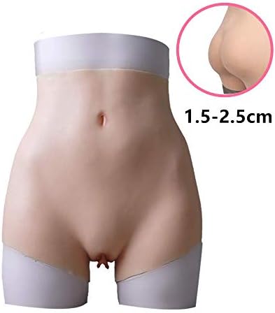 YISHENGTONGBAO Silicone Panty Transgender Realistic Underwear Hip, Crossdresser Thicken