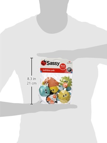 Sassy Bathtime Pals Squirt and Float Toys