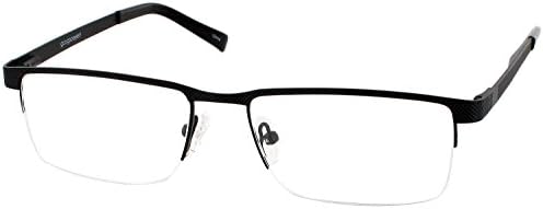 Goo Goo Eyes 846 Computer Style Progressive Designer Reading Glasses, Night Rider Black, +1.00