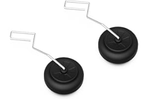 JIAFANRC Rear Landing Gear, 2PCS Replacement for Volantex RC Plane 76105V2 76108 761-11 761-12 761-13 761-14 761-15 761-16 761-17, RC Airplane Spare Parts