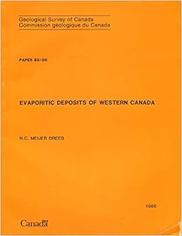 Evaporitic Deposits Of Western Canada Paper Geological Survey Of - evaporitic deposits of western canada paper geological survey of canada n c meijer drees 9780660120256 amazon com books