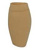 Tom's Ware Womens Casual Convertible Knee Length Pencil Skirt