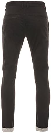 Perruzo Men's Skinny Fit Stretch Casual Chino Pants