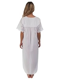 The 1 for U - Camisón de manga corta para mujer (100% algodón), diseño de Elizabeth
