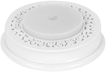 LED Ceiling Light, auto-sensing PIR Motion Sensor Flower Engrave Auto ON/OFF bulbs Equivalent, Round Flush Mount Down lighting for Wardrobe Bookshelf