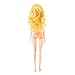 12 Movable Joints Plasdtic Doll for Princess Birthday Party Favor and Supplies Doll Body Doll Plastic Solid Cake Baking Princess Doll Naked Body For Dolls With Head Female Figure Girls Gift