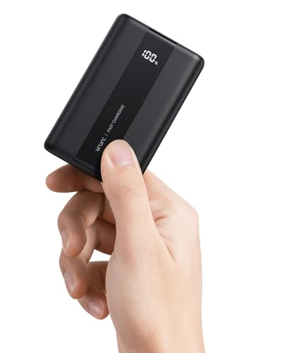 Power Bank, 22,5W Mini 20000mAh Bateria Externa Carga Rapida, USB C In/out Powerbank con 3 Entrada & 4 Salida, Fast Chagring Cargador Portatil Compatible con iPhone 17 16 15 Pro MAX/iPad/Xiaomi