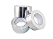 GGR Supplies AF-20R Professional/Industrial Grade High Temperature Heat Shield Resistant Aluminum Foil Tape Ideal for HVAC, Air Ducts Repair & More (3.6Mil): 4 in. Wide x 50 yds.