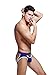 ONEFIT Mens Club Underwear Double Thong Bikini Briefs Dark Blue Medium