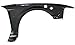 Evan-Fischer EVA16972024262 Fender for Ford Mustang 99-04 LH Front Left Side Replaces Partslink# FO1240201