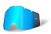 100% Racecraft Adult Replacement Lens MotoX Motorcycle Eyewear Accessories - Blue Mirror/Smoke Anti-Fog - One Size