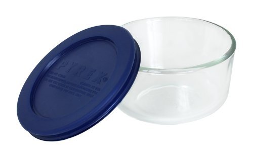 Pyrex Simply Store 1-Cup Round Glass Food Storage