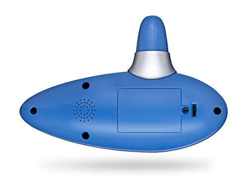 ThinkGeek Legend of Zelda Replica Electronic Ocarina of Time Triforce Music Player - Includes Ocarina of Time, Stand, and Illustrated Song Book - Thumbnail 2