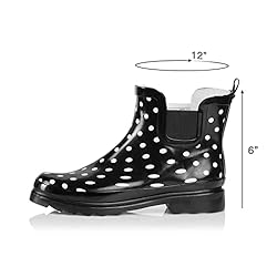 NORTY - Womens Ankle Rain Boots - Ladies Waterproof