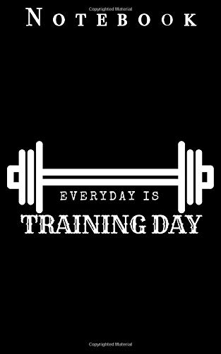 Notebook: Barbell in 12,7 x 20,32 - 5x8 inch with 102 pages