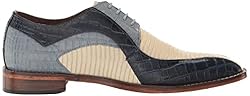 Stacy Adams Men's Turano Bike Toe Oxford, Dark Blue