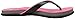 adidas Performance Women's Supercloud Plus Thong W Athletic Sandal,Black/Solar Pink/Grey,8 M US