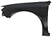 CPP Front Driver Side Primed Fender Replacement for 2008-2011 Subaru Impreza
