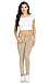 Classic Stretch Knit Skinny School Pants in Khaki (Plus Sizes Available S-3XL)