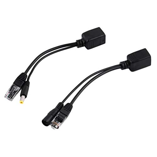 PoE Injector, PoE Ethernet Injector Splitter Adpater Cable For CCTV Camera POE Splitter Injector Power Supply Synthesizer Separator Combiner - Thumbnail 7