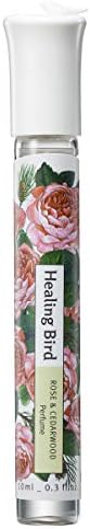 Healing Bird Perfume Roll On Perfume 0.3 Fl Oz ROSE & CEDARWOOD