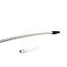 Turbo Flexible Th 350 400 Transmission Dipstick Stainless Braided Firewall Th350(Black Handle)