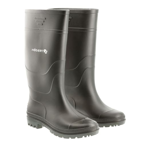 Högert Technik Homme Kolbnitz Bottes de Pluie, Noir, 45 EU